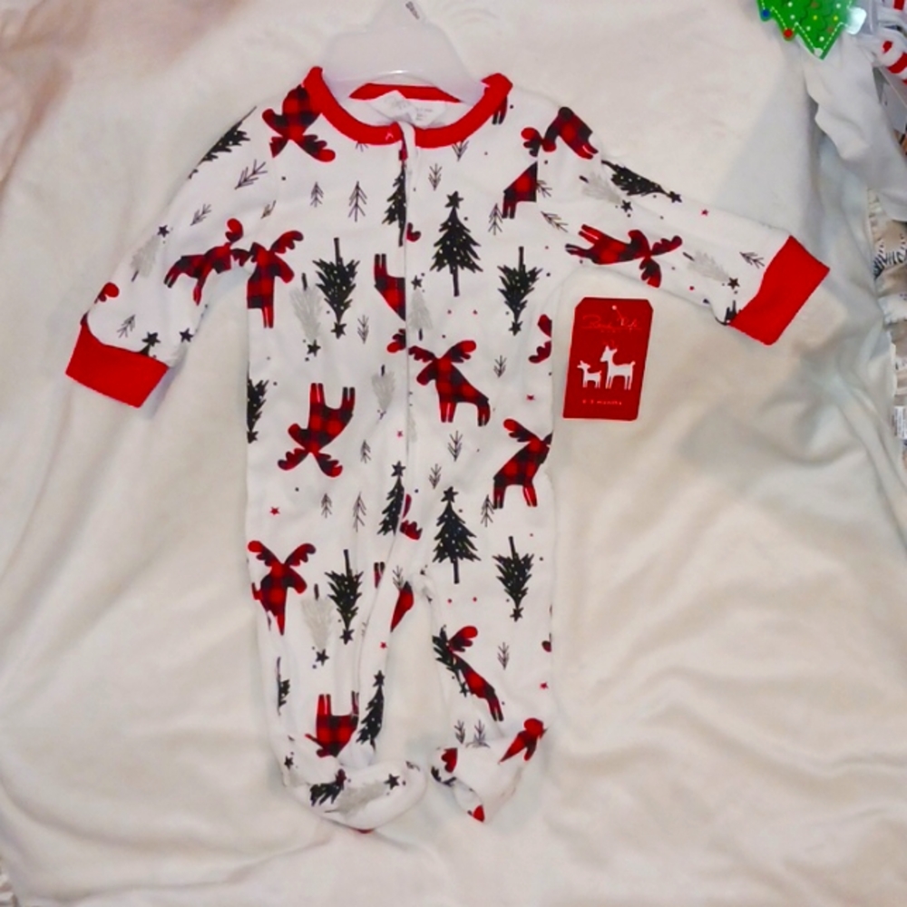 NWT...reindeer pajamas